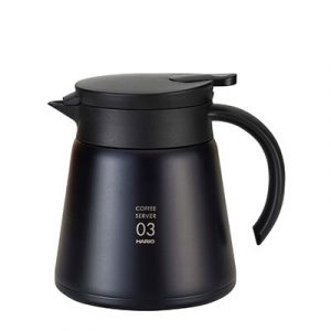 Hario, black insulated coffee server 800ml